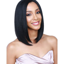 Load image into Gallery viewer, Black Split Long Straight Hair Top Patch for Women's White Hair Breathable Wig Patch Fashion False Hair Piece Wig