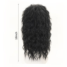 Load image into Gallery viewer, Retro Rock Messy Synthetic Wig COS Holiday Party Daily Fake Headband Funny Wave Curly Hair Women Men False Hair Wig Cover