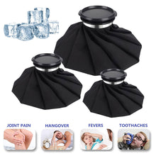 Load image into Gallery viewer, Dark Blue Black Cloth Ice Pack Cold Compress Hot Compress Physical Cooling Ice Pack Sports Portable Ice Pack