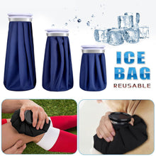 Load image into Gallery viewer, Dark Blue Black Cloth Ice Pack Cold Compress Hot Compress Physical Cooling Ice Pack Sports Portable Ice Pack