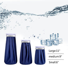 Load image into Gallery viewer, Dark Blue Black Cloth Ice Pack Cold Compress Hot Compress Physical Cooling Ice Pack Sports Portable Ice Pack