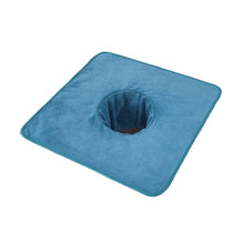 Load image into Gallery viewer, Beauty Salon Towel Bedside Hole Towel Massage Bed Hole Pad Face Towel Bedside Hole Towel Non Fading Massage Hole Towel