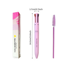 Load image into Gallery viewer, 4 in 1 Multifunctional Eyeliner Eyebrow Pencil Contour Pen Long Lasting Waterproof Eyeliner Makeup Pencil Lip Liner Pen Cosmetics