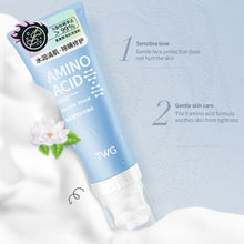 Load image into Gallery viewer, Amino Acid Facial Cleanser Daily Necessities Moisturizing Cleanser Brush Amino Acid Foam Facial Cleanser with Brush