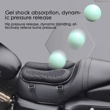 Load image into Gallery viewer, High-elastic Motorcycle Gel Seat Cushion 3D Honeycomb Structure Shock Foldable Breathable Motorcycle Gel Seat Pad Gel Cushion