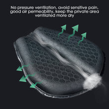 Load image into Gallery viewer, Motorcycle Gel Seat Cushion 3D Honeycomb Structure Shock Breathable Foldable Elastic Gel Seat Pad Gel Cushion For Motorcycle Seat