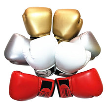 Load image into Gallery viewer, 1Pair Kids Boxing Training Fighting Gloves PU Leather Breathable Muay Thai Sparring Punching Karate Kickboxing Professional Gloves