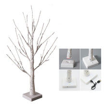 Load image into Gallery viewer, Lighted Birch Tree for Home Decor Easter Christmas Decorations Indoor Tabletop Mini Artificial Trees with Lights
