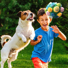 Load image into Gallery viewer, Interactive Dog Snuffle Ball Toy Foraging Skills Food Hiding Bite-resistant Anxiety Relief Slow Feeder Training Pet Ball Toy