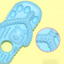 Load image into Gallery viewer, Pet Dog Chewing TPR Slippers Toys Bite Resistant Interactive Pet Training Toy Grinding Cleaning Teeth Pet Supplies
