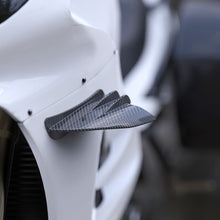 Load image into Gallery viewer, 2Pcs Motorcycle Winglet Aerodynamic Spoiler Wing Kit With Adhesive Motorcycle Decoration Sticker For GSX250R R15400 CBR Suzuki Honda Yamaha R3/R25