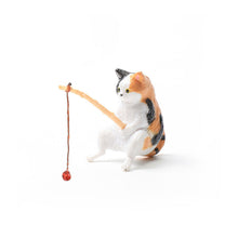 Load image into Gallery viewer, Fishing Cat Aquariums Decorations Fish Tank Hangable Landscape Aquarium Cat Fishing Ornament Home Aquarium Decor