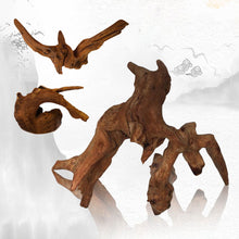 Load image into Gallery viewer, Natural Tree Trunk Aquarium Decoration Sunken Wood Landscaping Ornaments Decor Fish Tank Ornament Different Shape