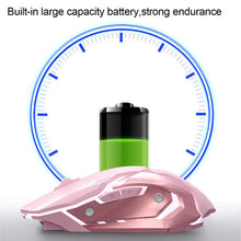 Load image into Gallery viewer, E-Sports Gaming Wireless Mouse Silent Rechargeable 2.4G Connectable Mouse Peripherals Dual Mode RGB USB Office Gaming Home