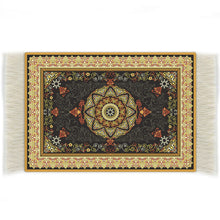 Load image into Gallery viewer, 220*180*2MM Multi-Functional Bohemian Retro Style Rubber Non-Slip Mouse Pad Palace Fringe French Small Placemat Art Decoration