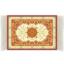 Load image into Gallery viewer, 220*180*2MM Multi-Functional Bohemian Retro Style Rubber Non-Slip Mouse Pad Palace Fringe French Small Placemat Art Decoration