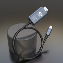 Load image into Gallery viewer, 2M 4K 30HZ/60HZ HD Projection Type-C To HDMI Video Adapter Mobile Computer Projection Screen Adapter Cable