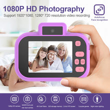Load image into Gallery viewer, 4000W 1080P HD Kids Camera 2.0 Inch IPS Screen Dual Camera Mini Slr Digital Camera Gift Toys