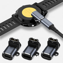 Load image into Gallery viewer, Type-C/Micro/Linghtning For Garmin Watch Charging Adapter For Fenix 7/6/5/7X/6X/5X/ Venu 2 Plus Watch Charging Converter