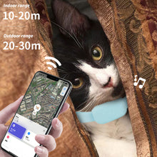 Load image into Gallery viewer, Bluetooth Smart Pet Locator Waterproof Anti-Lost Location Tracker Collar For Cats Dogs Positioning Tracker Locating Waterproof