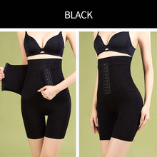 Load image into Gallery viewer, Seamless High-waisted Tights Double-Breasted Panties Tummy Tuck Safety Pants For Ladies Slimming Panties Belly Belt Stretch Shapewear