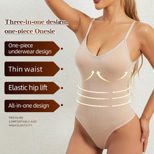 Load image into Gallery viewer, Women Seamless One-piece Bodysuit Shapewear Tummy Control Hip Butt Lifter Corset Waist Trainer Ladies Sexy Thong Slimming Underwear