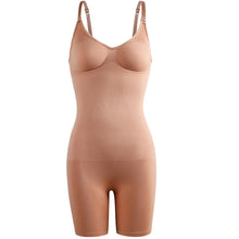 Load image into Gallery viewer, Women Seamless Bodysuit Butt Lifter Shapewear Belly Control Body Shaper Corset Postnatal Tights Suspender Jumpsuit Slimming Underwear For Ladies