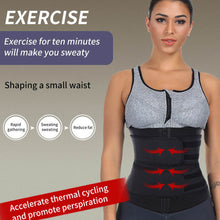 Load image into Gallery viewer, Women Waist Trainer Postnatal Slimming Body Lumbar Shaper Tummy Sweat Double Belt Shapewear Workout Shaper Corset Fitness Sport Girdle Belt