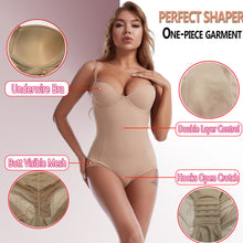 Load image into Gallery viewer, Women Slimming Sexy Bodysuit One-piece Shapewear Body Shaper Underwear Tummy Control Seamless Camisole Jumpsuit With Built-in Bra