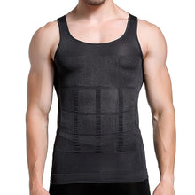 Load image into Gallery viewer, Slimming Body Shaper Vest Men's Gym Workout Underwear Compression Shirt Waist Trainer Corset Men Shaper Vest Sleeveless Shapewear