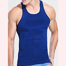 Load image into Gallery viewer, Slimming Body Shaper Vest Men's Gym Workout Underwear Compression Shirt Waist Trainer Corset Men Shaper Vest Sleeveless Shapewear