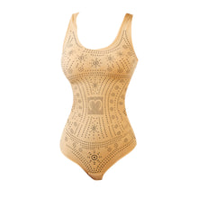 Load image into Gallery viewer, Women Seamless Comfy Bodysuit Shaper Printed Plus Size Tummy Control Shapewear Flat Belly Slimming Body Shaper Corset Underwear Flat Tank Top
