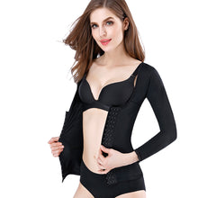 Load image into Gallery viewer, Women Shapewear Long Sleeve Corset Waist Trainer Arm Shaper Slimming Tummy Control Thin Soft Plus Size Tops Underwear Body Shaper