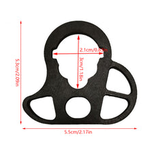 Load image into Gallery viewer, Tactical Rifle Sling Swivels Mount Adapter Attachment Gun Sling Clips Four Loop Ring Strap Buckle for AEG M4 Toy Accessories