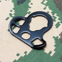 Load image into Gallery viewer, Tactical Rifle Sling Swivels Mount Adapter Attachment Gun Sling Clips Four Loop Ring Strap Buckle for AEG M4 Toy Accessories