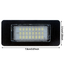 Load image into Gallery viewer, 1PC Car Canbus LED License Number Plate Light Assembly Replacement White For Audi A1 A4 B8 A5 S5 A6 S6 A7 Q5 TT TTS 2D For VW PASSAT