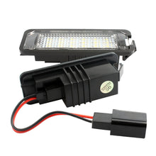 Load image into Gallery viewer, 1PC Car License Plate Lights LED Lamp Auto DC 12V Accessories with Cable For VW Golf 4 5 6 7 MK4 MK7 Passat CC Polo Scirocco Skoda Seat Leon Ibiza Altea XL Suoerb