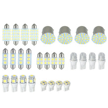 Load image into Gallery viewer, 28Pcs Car LED Interior Light Bulbs T10 31mm 41mm 1157 Kit Dome License Plate Lamp Bulb Trunk Replacement Parts