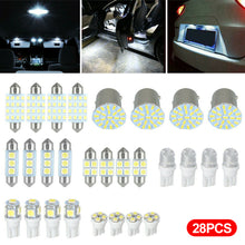 Load image into Gallery viewer, 28Pcs Car LED Interior Light Bulbs T10 31mm 41mm 1157 Kit Dome License Plate Lamp Bulb Trunk Replacement Parts