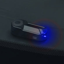 Load image into Gallery viewer, Solar Car LED Fake Security Light Simulated Alarm Wireless Warning Anti-Theft Lamp with Air Freshener