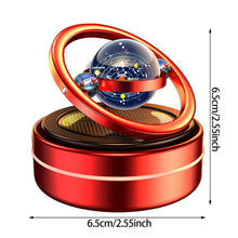 Load image into Gallery viewer, Portable Car Air Freshener Kinetic Molecular Heater Double Ring Auto Rotating Solar Heater Car Internal Oil Diffuser and Living Room
