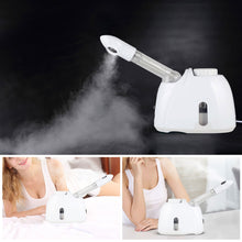 Load image into Gallery viewer, Hot Spray Face Steamer Hydration Device Household Beauty Instrument Cold and Hot Dual Spray Face Steamer Beauty and Beauty Equipment