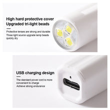 Load image into Gallery viewer, Portable Handheld Nail Art Lamp for Quick Drying and Long-lasting Nail Art. Small and Compact Nail Art One Word Lamp