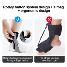 Load image into Gallery viewer, Ankle Joint Brace with Airbag Ankle Joint Fixation Brace Foot Drop Corrector Knob Adjustment Comfortable Foot Drop Orthosis
