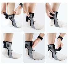 Load image into Gallery viewer, Ankle Joint Brace with Airbag Ankle Joint Fixation Brace Foot Drop Corrector Knob Adjustment Comfortable Foot Drop Orthosis
