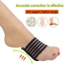 Load image into Gallery viewer, Green Arch Cover Breathable Flat Foot Correction Foot Pad Sports Running Pad Foot Pad Foot Health Care Arch Pad