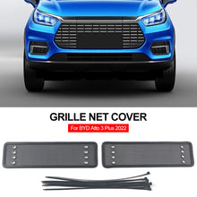 Load image into Gallery viewer, 2Pcs Car Front Grille Net Cover Accessories Accessories Middle Stainless Steel Mesh Front Grille Mesh for BYD Atto 3 Plus 2022