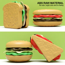 Load image into Gallery viewer, 9pcs/Set Simulation Hamburger Pretend Toy Detachable Fries Hotdog Sandwich Playhouse Food Sets For Kids Kitchen Toy Birthday Gift