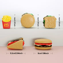 Load image into Gallery viewer, 9pcs/Set Simulation Hamburger Pretend Toy Detachable Fries Hotdog Sandwich Playhouse Food Sets For Kids Kitchen Toy Birthday Gift