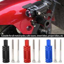 Load image into Gallery viewer, 1PC Adjustable Motorcycle Headlight Mount Holder Fender Bracket Post Support Base Fog Light Mounting Stand Accessories with M8 M6 Screw